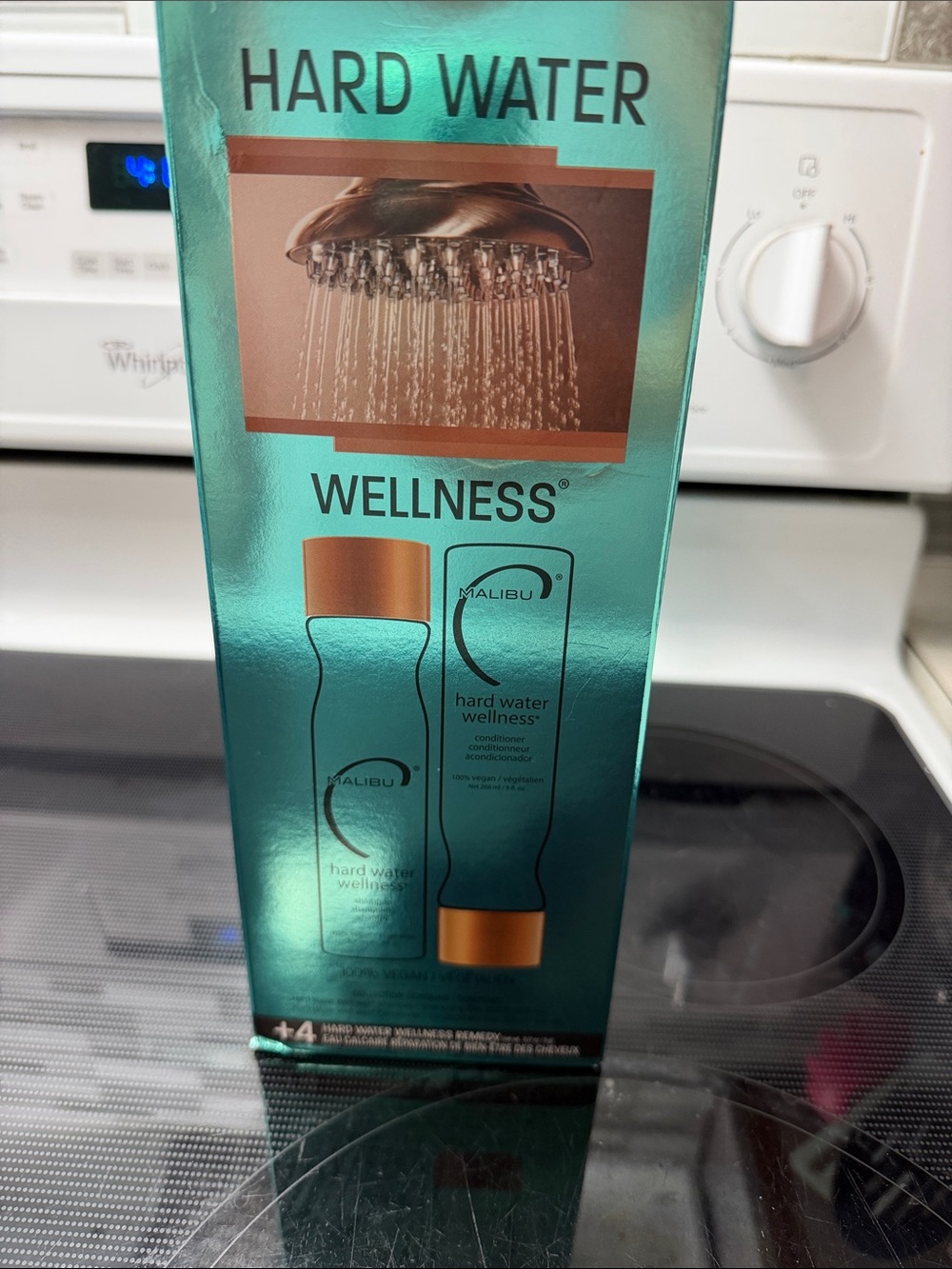 Malibu Hard Water Wellness Set in Teal with Copper Accents